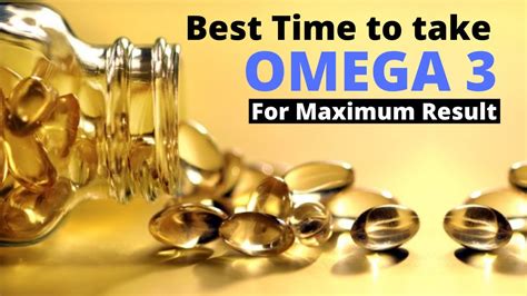 best time to take omega-3